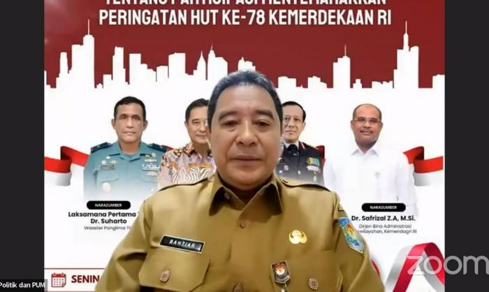 Jelang Bulan Kemerdekaan, Pemkot Kediri Ikuti Sosialisasi SE Pedoman Peringatan HUT RI ke-78 Jelang Bulan Kemerdekaan, Pemkot Kediri Ikuti Sosialisasi SE Pedoman Peringatan HUT RI ke-78
