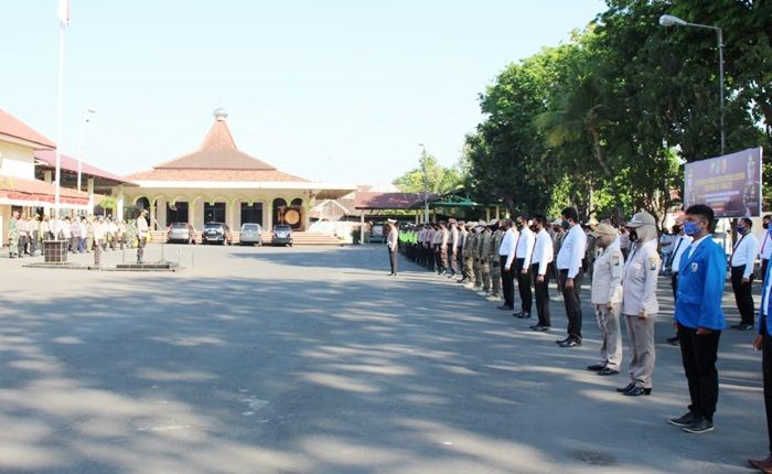 Polres Pasuruan Kota Gelar Apel Persiapan Operasi Masker Polres Pasuruan Kota Gelar Apel Persiapan Operasi Masker
