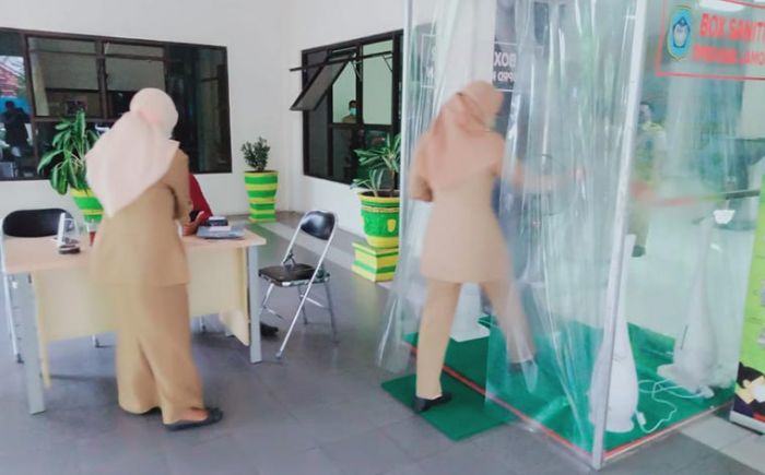 Sejumlah Anggota Terpapar Covid-19, Prokes Kantor DPRD Lamongan Diperketat Sejumlah Anggota Terpapar Covid-19, Prokes Kantor DPRD Lamongan Diperketat