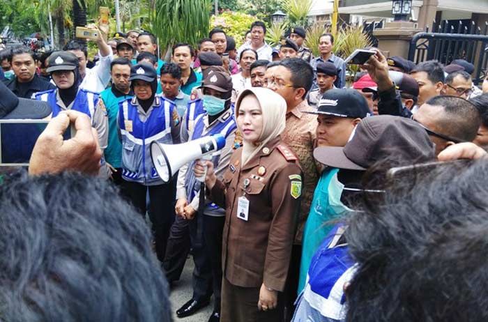 Mahasiswa Desak Kejaksaan Lamongan Tuntaskan Dugaan Kasus Korupsi