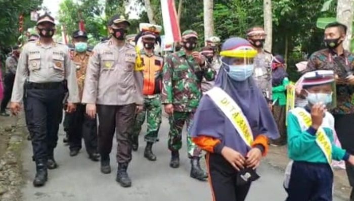 Blitar Zona Merah, Polres Blitar Kota Ajak Anak-anak Jadi Duta Masker Blitar Zona Merah, Polres Blitar Kota Ajak Anak-anak Jadi Duta Masker