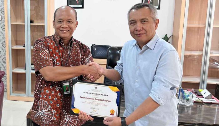 Kantah Kabupaten Pasuruan Raih Penghargaan dari KPKNL Sidoarjo Kantah Kabupaten Pasuruan Raih Penghargaan dari KPKNL Sidoarjo