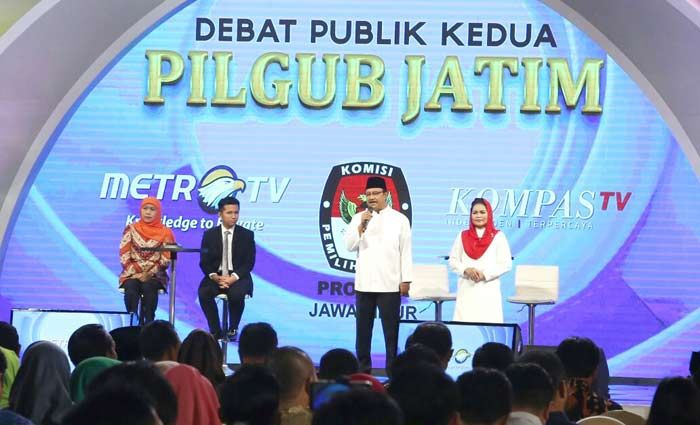 Debat Publik II, Gus Ipul Paparkan Prestasi Ekonomi Jawa Timur Debat Publik II, Gus Ipul Paparkan Prestasi Ekonomi Jawa Timur