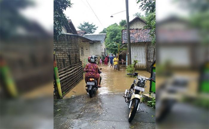 Diguyur Hujan Deras Semalam, Pamekasan Banjir Diguyur Hujan Deras Semalam, Pamekasan Banjir