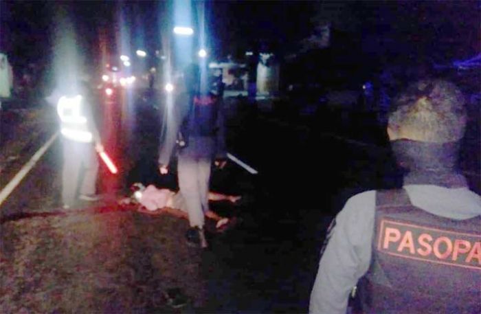 Seorang Pemuda Ditemukan Tewas di Tengah Jalan Jurusan SLG