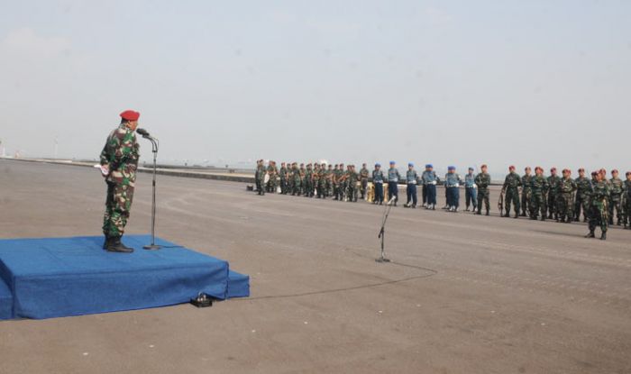 Komandan Satkopaska Koarmada II Imbau Prajurit Tingkatkan Kewaspadaan Diri Komandan Satkopaska Koarmada II Imbau Prajurit Tingkatkan Kewaspadaan Diri