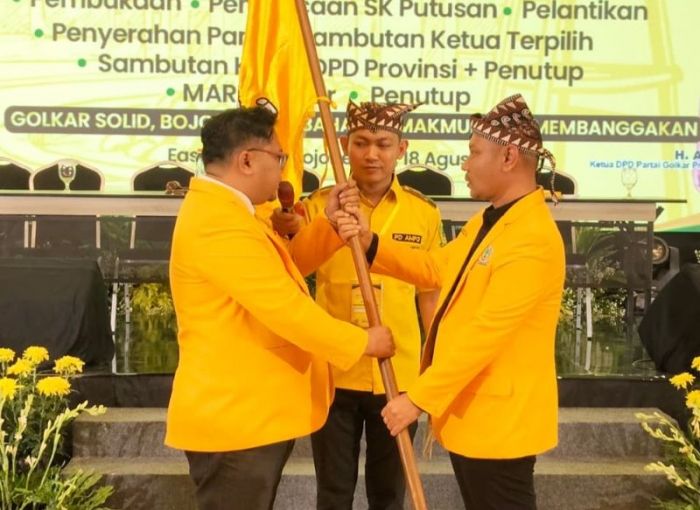 Aklamasi, Ahmad Supriyanto Jadi Ketua Golkar Bojonegoro: Bakal Rangkul Semua Kader