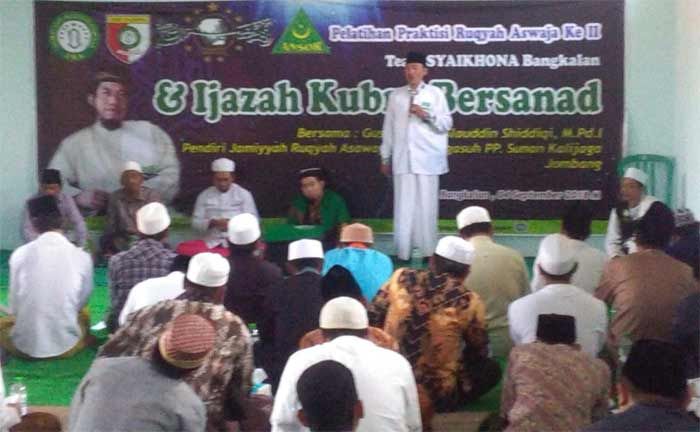 JRA Team Syaichona Bangkalan Gelar Pelatihan Praktisi Ruqyah, Terapi Pengobatan Pakai Alquran JRA Team Syaichona Bangkalan Gelar Pelatihan Praktisi Ruqyah, Terapi Pengobatan Pakai Alquran