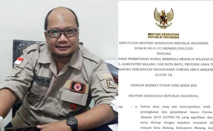 Resmi, Kemenkes Turunkan SK Pemberlakuan PSBB Malang Raya