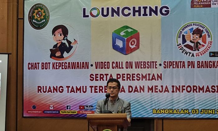 Kali Pertama di Indonesia, PN Bangkalan Luncurkan Video Call On Website