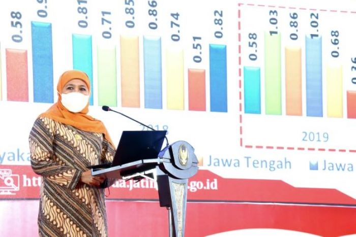 Data BPS, Ekonomi Jatim Tumbuh 5,20 Persen, di atas Nasional, Gubernur Khofifah Bersyukur Data BPS, Ekonomi Jatim Tumbuh 5,20 Persen, di atas Nasional, Gubernur Khofifah Bersyukur