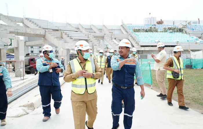 Plt. Bupati Lamongan Sidak Pembangunan Infrastruktur Plt. Bupati Lamongan Sidak Pembangunan Infrastruktur