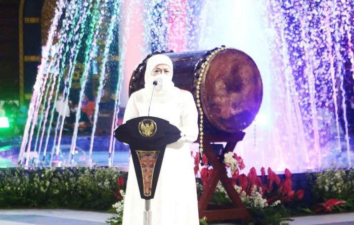 Gubernur Khofifah Sebut Nyepi Jadi Momentum Membangun Manusia Berkepribadian Dharma Gubernur Khofifah Sebut Nyepi Jadi Momentum Membangun Manusia Berkepribadian Dharma