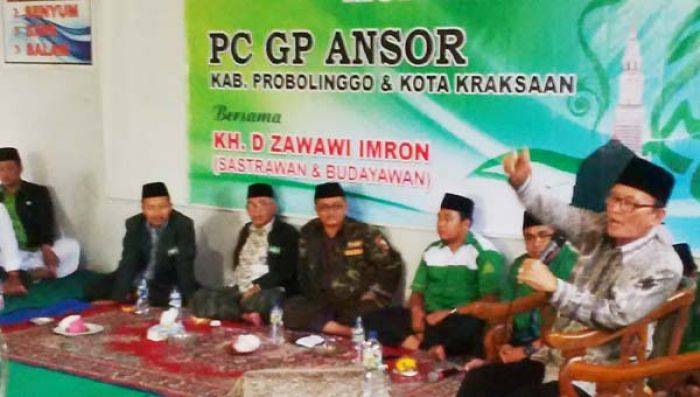 Ansor Probolinggo Gelar Maulud Nabi, Undang D. Zawawi Imron Ansor Probolinggo Gelar Maulud Nabi, Undang D. Zawawi Imron