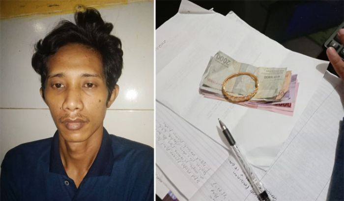 Curi Perhiasan 13 Gram di Rumah Majikan, Warga Lamongan Diringkus Curi Perhiasan 13 Gram di Rumah Majikan, Warga Lamongan Diringkus