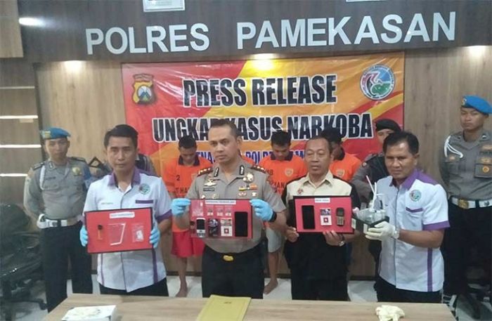 Polres Pamekasan Berhasil Ringkus Empat Tersangka Budak Narkoba