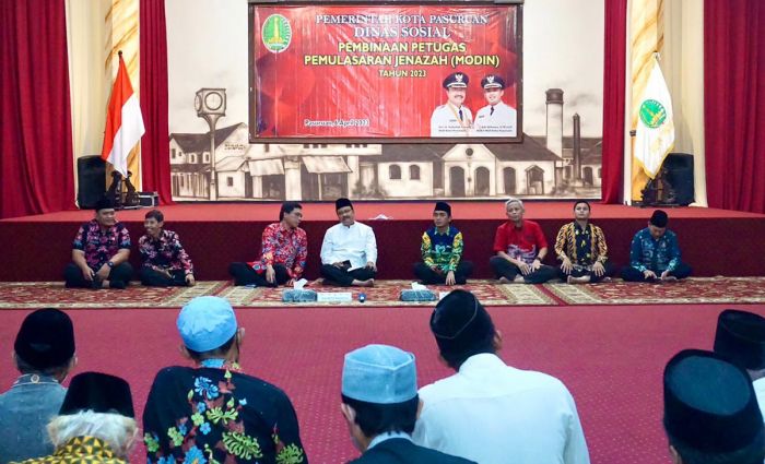 Gelar Pembinaan Petugas Pemulasaraan Jenazah, Gus Ipul Apresiasi Kerja Modin