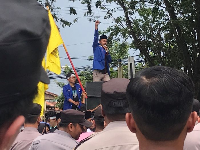 Peredaran Narkoba di Sumenep Dinilai Cukup Tinggi, Mahasiswa PMII Gerunduk Kantor Polres