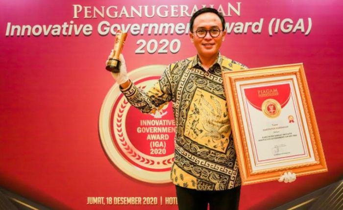 Penghargaan IGA 2020, Pamekasan Raih Predikat Kabupaten Sangat Inovatif Penghargaan IGA 2020, Pamekasan Raih Predikat Kabupaten Sangat Inovatif