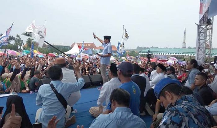 Kampanye di Lamongan, Sandi Janji Fokus Benahi Ekonomi Bangsa Kampanye di Lamongan, Sandi Janji Fokus Benahi Ekonomi Bangsa