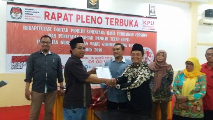 Terjadi Penurunan Jumlah DPS ke DPT, Bupati Ngawi Sambangi Dispendukcapil Terjadi Penurunan Jumlah DPS ke DPT, Bupati Ngawi Sambangi Dispendukcapil