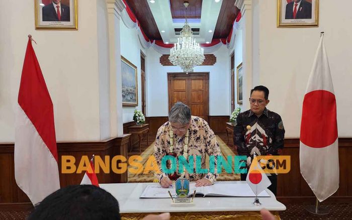 Terima Dubes Jepang untuk Indonesia, Pj Gubernur Jatim Bahas Pengembangan Kerja Sama Terima Dubes Jepang untuk Indonesia, Pj Gubernur Jatim Bahas Pengembangan Kerja Sama