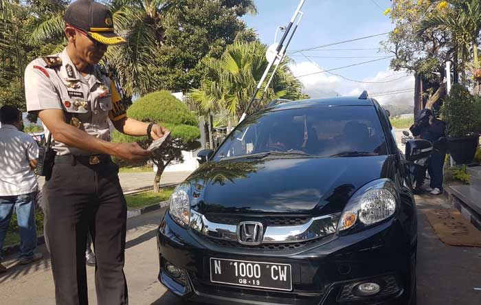 Operasi Zebra, Polres Batu juga Razia Anggotanya