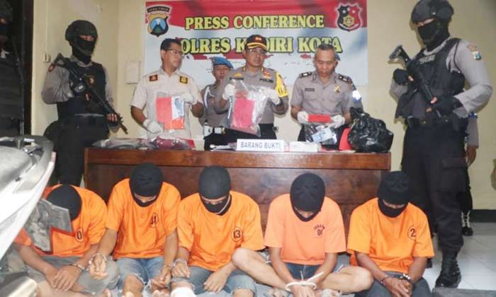 12 Hari Operasi Sikat Semeru, Polres Kediri Kota Tuntaskan 11 Kasus