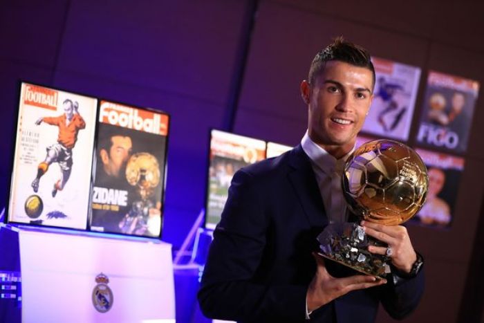 Cristiano Ronaldo Sabet Ballon d