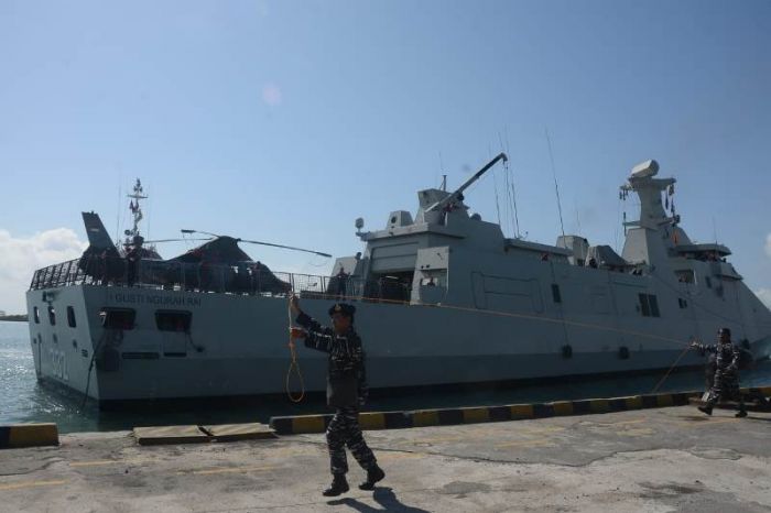KRI I Gusti Ngurai Rai Siap Amankan Perairan Bali KRI I Gusti Ngurai Rai Siap Amankan Perairan Bali