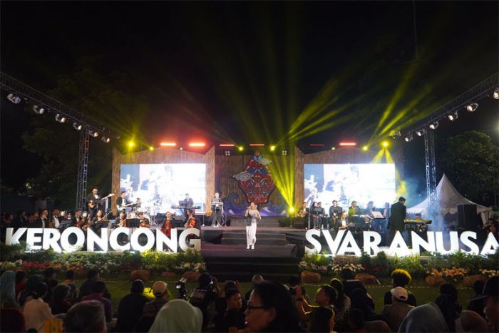 Keroncong Svaranusa 2023, Dhito Berharap Ekosistem di Musik Kediri Bisa Tumbuh Keroncong Svaranusa 2023, Dhito Berharap Ekosistem di Musik Kediri Bisa Tumbuh