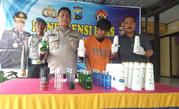 Pembobol Minimarket di Sidoarjo ini Jual Barang Hasil Curiannya Lewat Online