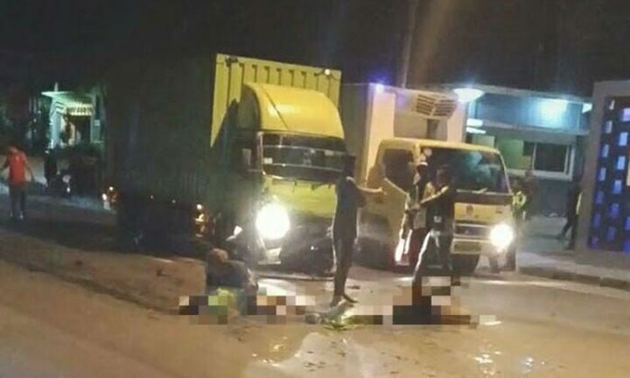 Usai Karaoke, Dua Wanita di Tuban Tewas Disambar Truk Boks Usai Karaoke, Dua Wanita di Tuban Tewas Disambar Truk Boks