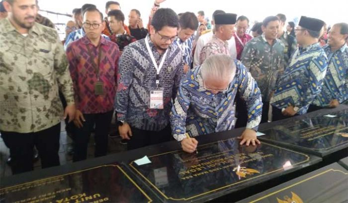 Wakil Wali Kota Pasuruan Dampingi Menteri Perdagangan RI Tandatangani Prasasti Metrologi