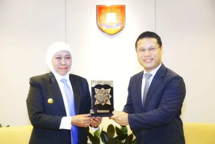 Dampingi Khofifah Bertemu Menteri Pendidikan Singapura, Kadindik Jatim Siapkan Generasi Emas 2045