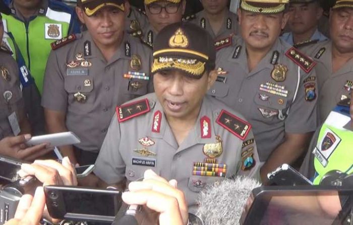 Tinjau Jalur Mudik, Kapolda Ingin Jembatan Bailey Jombang-Nganjuk segera Difungsikan Kurangi Macet