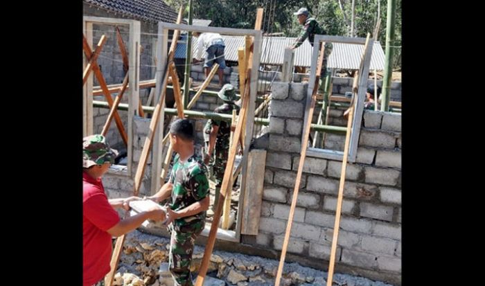 Rumah Direhab Satgas TMMD 106, Pekerja Serabutan di Malang Ungkap Syukur