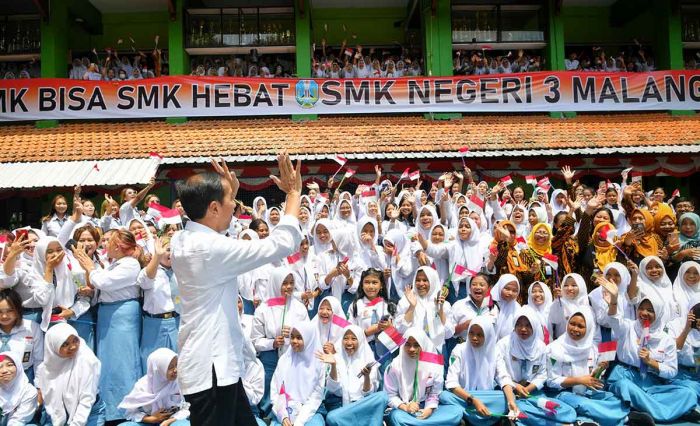 Presiden Jokowi Puji Kualitas SDM SMKN 3 Malang, Kepala Disdik Jatim: Alhamdulillah