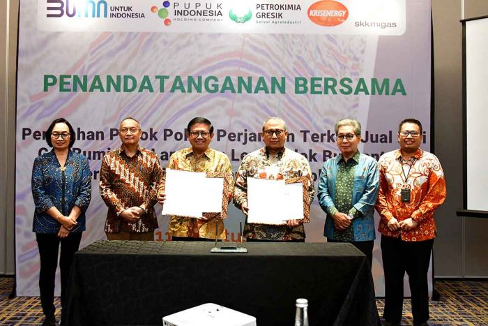Berharap Dapatkan Suplai Gas Bumi, Petrokimia Gresik Perpanjang HoA Bersama Krisenergy Berharap Dapatkan Suplai Gas Bumi, Petrokimia Gresik Perpanjang HoA Bersama Krisenergy