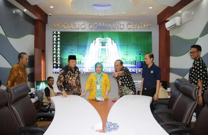 Dikunjungi Deputi Kemenpan-RB, Pemkab Sidoarjo Pamer Command Center