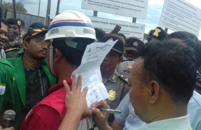 PT Waskita Didemo Banser-Ansor, Ini Penyebabnya PT Waskita Didemo Banser-Ansor, Ini Penyebabnya