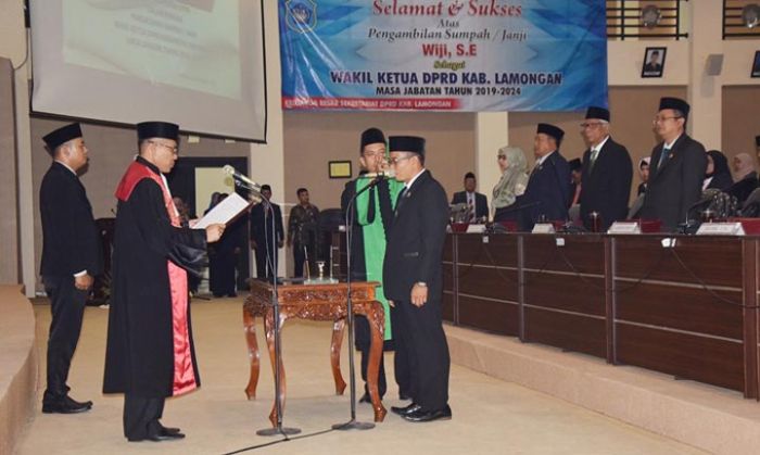 Wiji Dilantik, Komposisi Pimpinan DPRD Lamongan Lengkap Wiji Dilantik, Komposisi Pimpinan DPRD Lamongan Lengkap