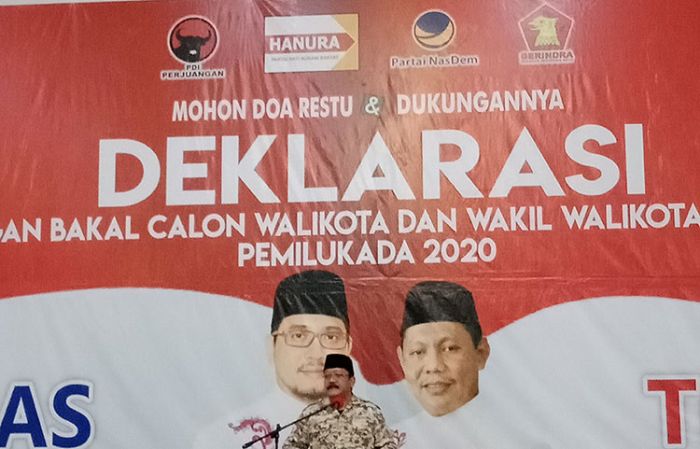 ​Pilwali Pasuruan 2020, Gerindra Resmi Arahkan Dukungan kepada Pasangan Tegas