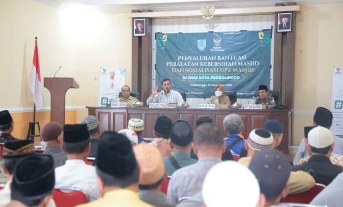 Baznas Kota Probolinggo Bantu 116 Masjid