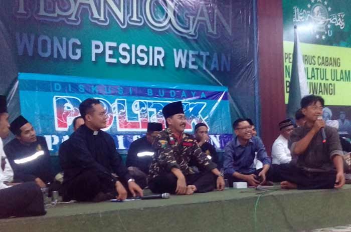 Wayang Wolak Walik Hiasi Diskusi Partai Eceran yang Digelar Lesbumi PCNU Banyuwangi