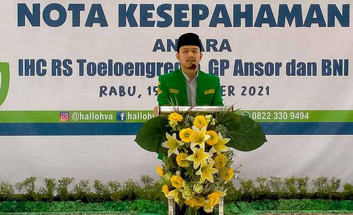 GP Ansor Kediri, RS HVA Tulungrejo, dan BNI Tandatangani MoU di Bidang Kesehatan GP Ansor Kediri, RS HVA Tulungrejo, dan BNI Tandatangani MoU di Bidang Kesehatan