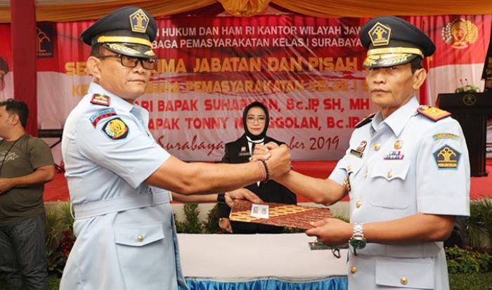 ​Kalapas Kelas 1 Surabaya di Porong Resmi Berganti