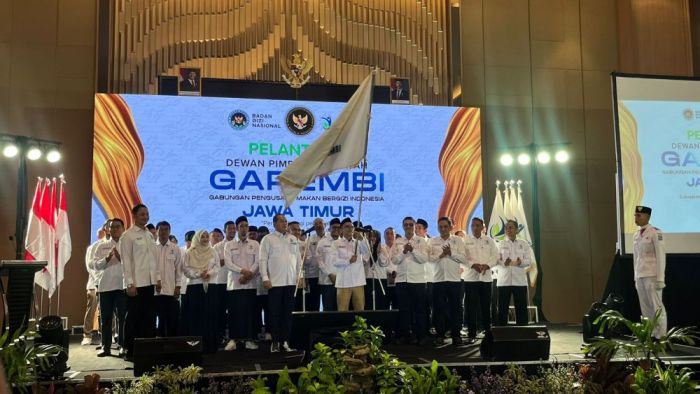 Pengurus Gapembi Jatim Dilantik, Jadi Mitra Strategis Pemerintah Sukseskan MBG
