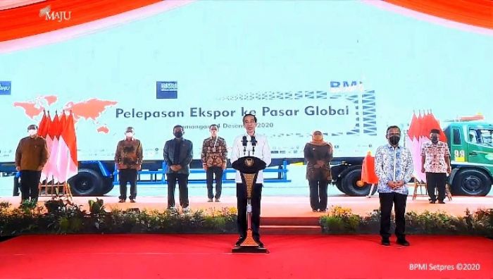 Berpusat di Lamongan, Presiden Pimpin Pelepasan Ekspor ke Pasar Global, Jatim Urutan Terbesar Kedua Berpusat di Lamongan, Presiden Pimpin Pelepasan Ekspor ke Pasar Global, Jatim Urutan Terbesar Kedua