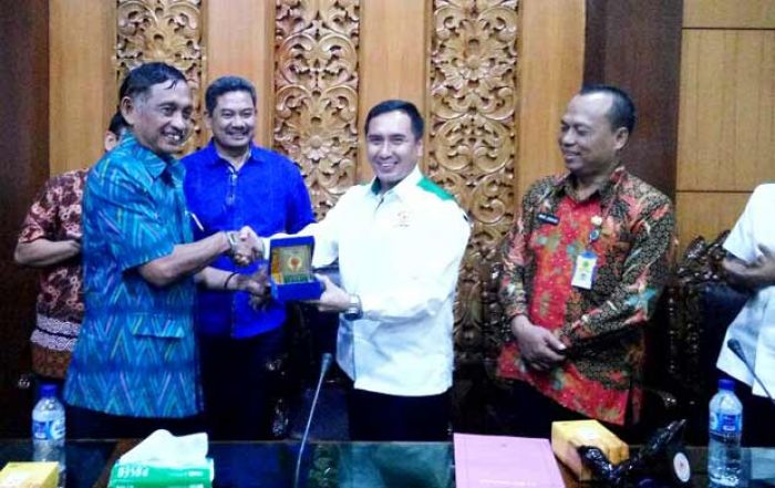 Dikunjungi KONI Jepara, KONI Sidoarjo Beber Program Sport Science